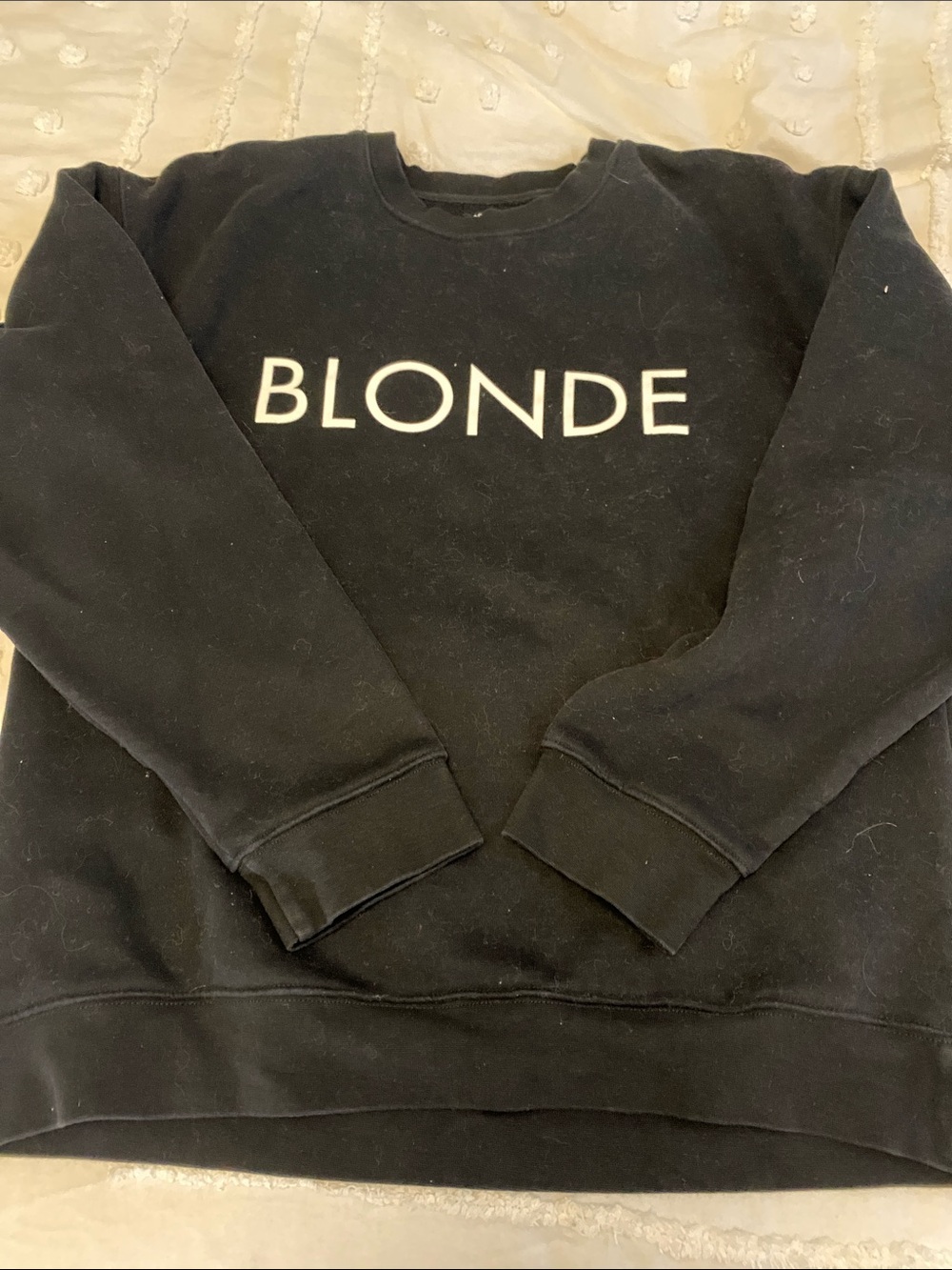 Black Crewneck Sweater - Women's Scoop/ Crew